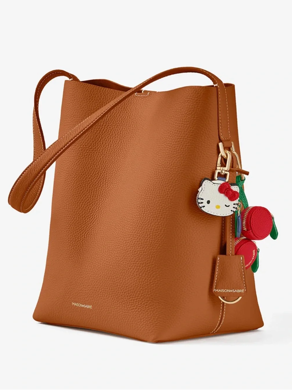 NWT Maison de Sabré The Bucket Soft Tote - Picture 13 of 15